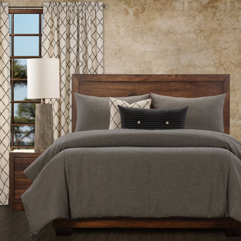 Ernest Hemingway Robusto Tweed Duvet Cover & Insert Set Wayfair